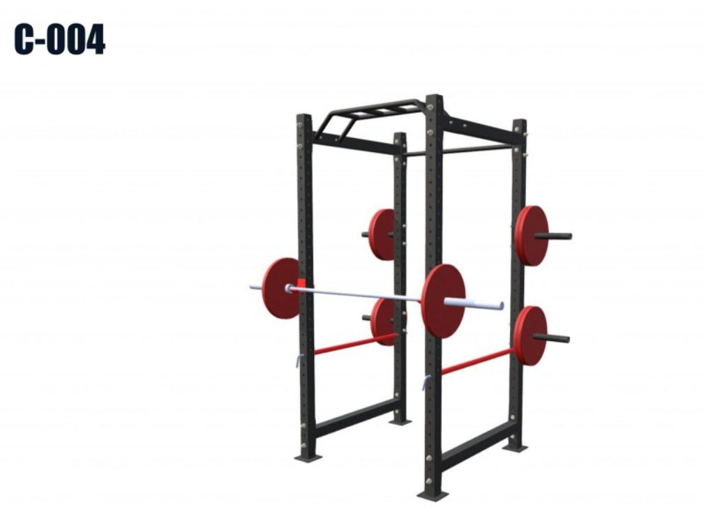 Render técnico de Monster Squat Rack C-004